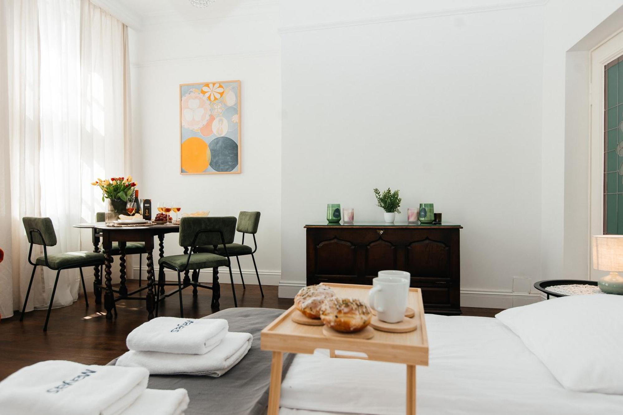 Apartament Maya's Flats & 31 - Z Dwiema Sypialniami Two Bedrooms Ogarna Str Old Town Gdańsk