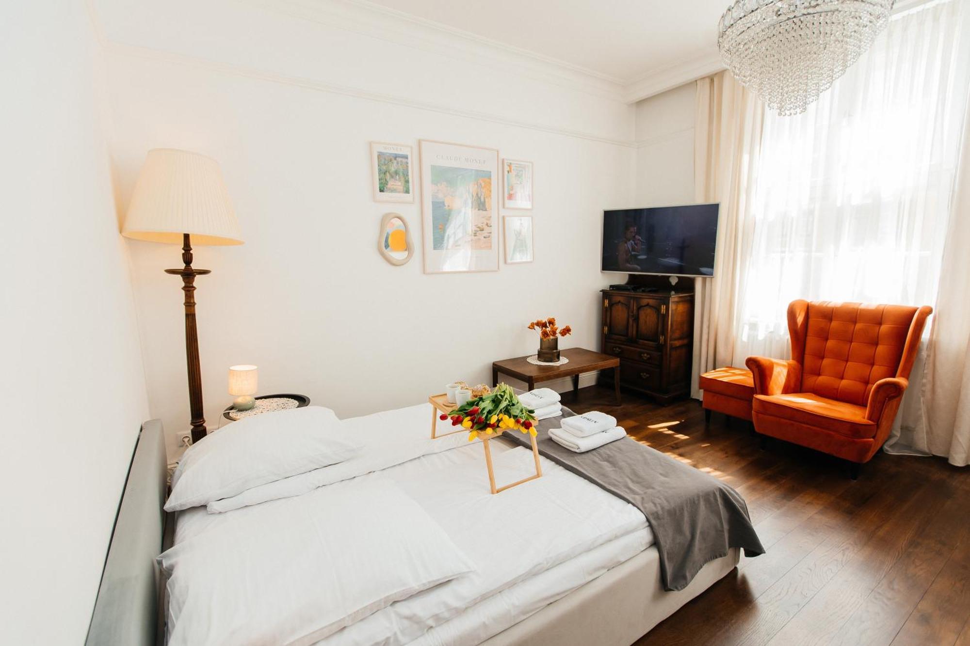 Apartament Maya's Flats & 31 - Z Dwiema Sypialniami Two Bedrooms Ogarna Str Old Town Gdańsk